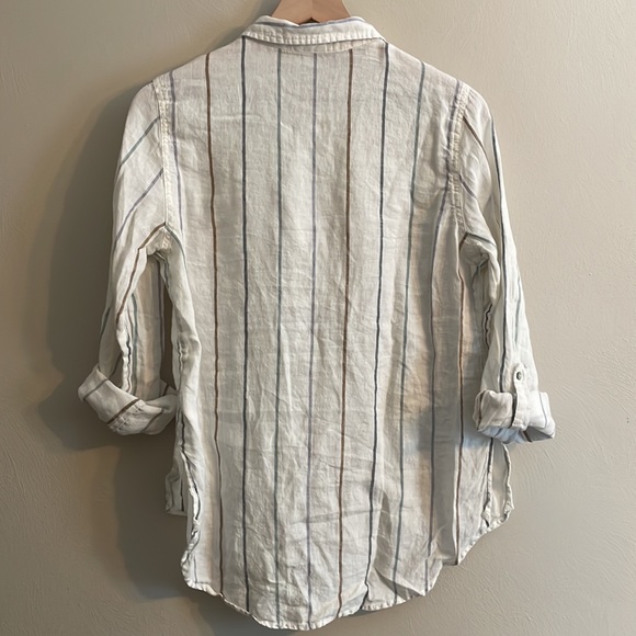 Artisan NY 100% Linen Top - Picture 3 of 10